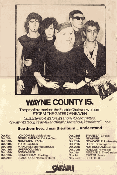 Storm The Gates of Heaven tour poster